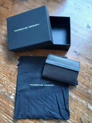Tarjetero Porsche Design Marrón