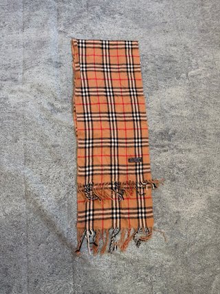 Bufanda Burberrys Vintage 100% Lambswool