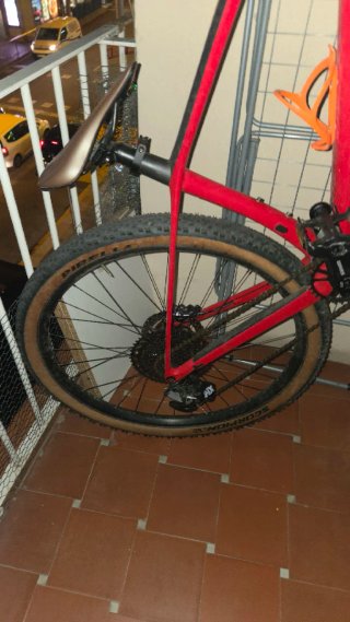Bicicleta Scott Roja