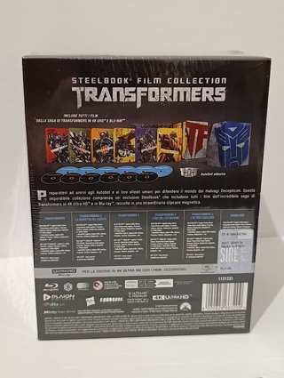Transformers - Cofanetto Film Collection Steelbook