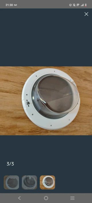 Puerta Lavadora Indesit 8/9kg