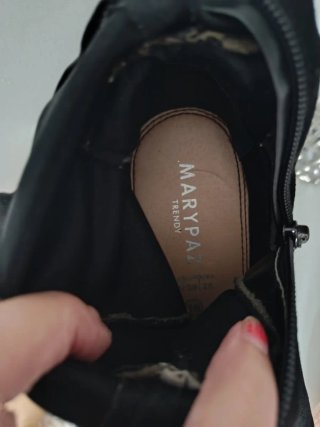 Botas altas negras Marypaz