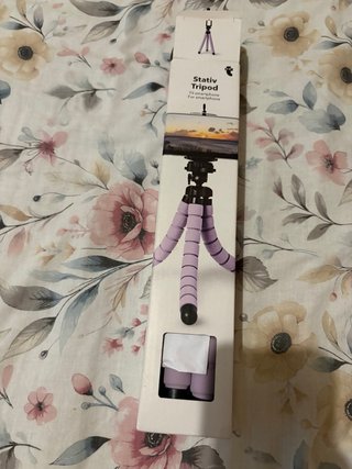 Tripé flexível para smartphone