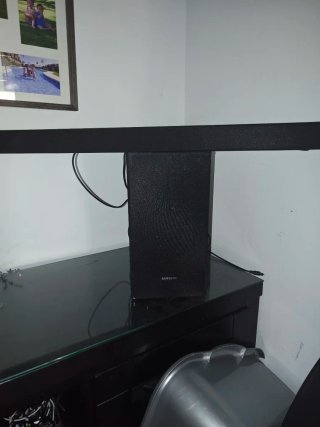 Barra de Sonido y Subwoofer Samsung Negro