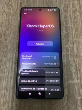 Xiaomi Redmi Note 12 Pro+ 5G 256GB buen estado