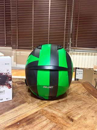 Casco HJC+intercom cardo spirit