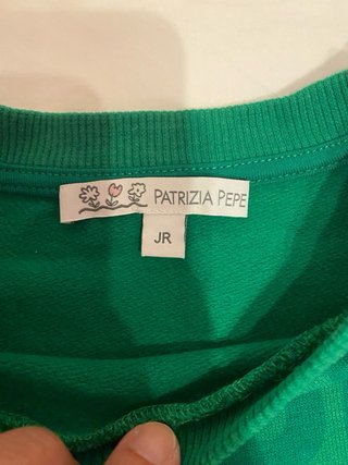 Felpa Patrizia Pepe verde