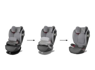 Silla coche Cybex Gold Pallas S-Fix Gris