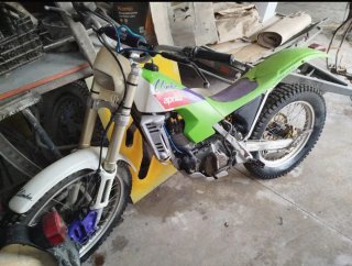 Aprilia Climber Moto Trial Verde/Blanca