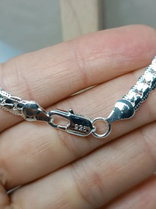 Conjunto Plata 925: Cadena y Pulsera