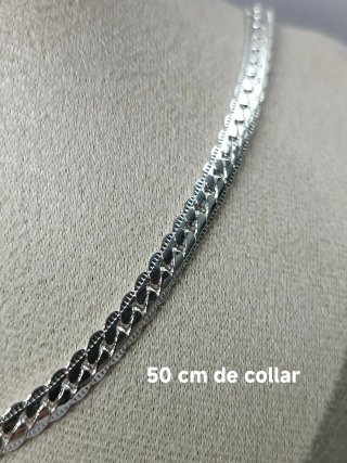 Conjunto Plata 925: Cadena y Pulsera