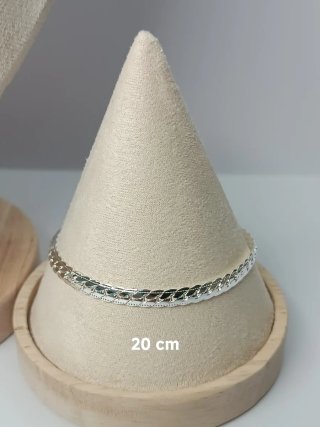 Conjunto Plata 925: Cadena y Pulsera