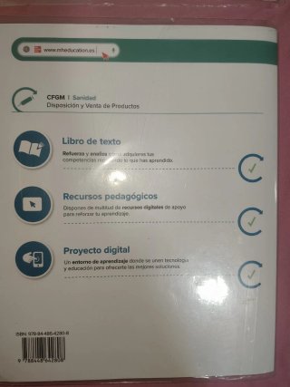 Pack Libros 1º CFGM Farmacia y Parafarmacia