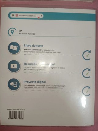 Pack Libros 1º CFGM Farmacia y Parafarmacia