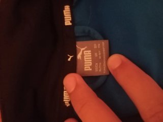 Tuta Puma 2 pezzi Blu/Nero Taglia