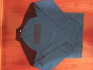 Tuta Puma 2 pezzi Blu/Nero Taglia