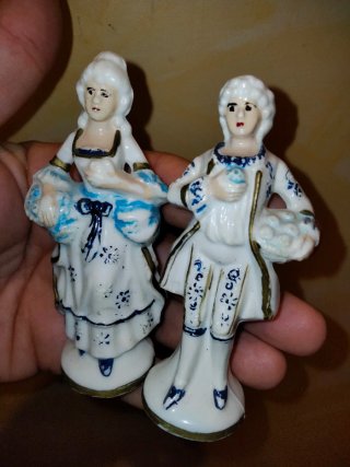 Pareja Figuras Eiho Rococo