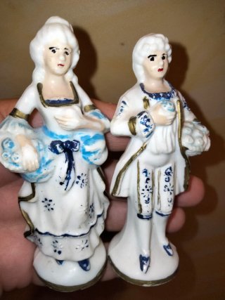 Pareja Figuras Eiho Rococo