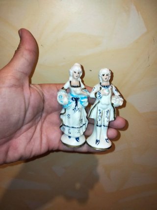 Pareja Figuras Eiho Rococo