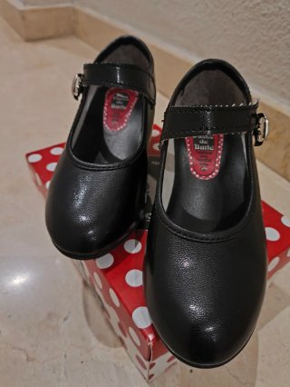 Zapatos Flamenca Niña Negros Talla 27