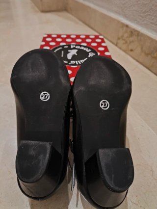 Zapatos Flamenca Niña Negros Talla 27