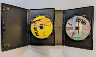 Lote 2 DVDs Kill Bill Vol. 1 y 2 Tarantino