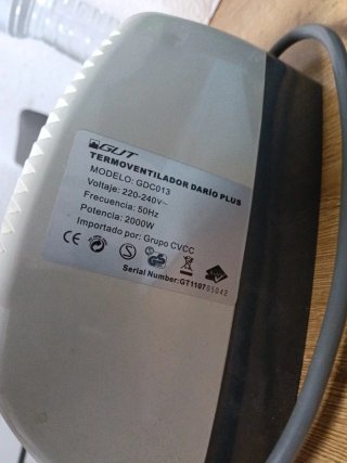 Calefactor DARIO PLUS GUT