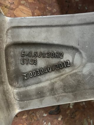 Llantas Audi S6 ORIGINALES