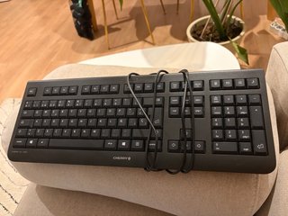 Teclado Cherry KC 1000 QWERTY Negro