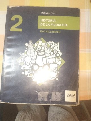 Libro de 2 de bachillerato .historia de filosofia