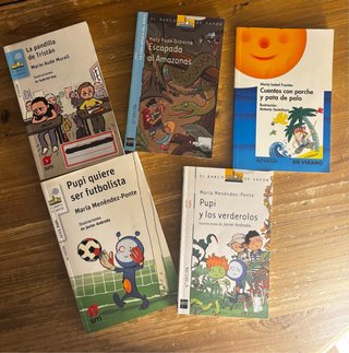 Lote 5 libros infantiles
