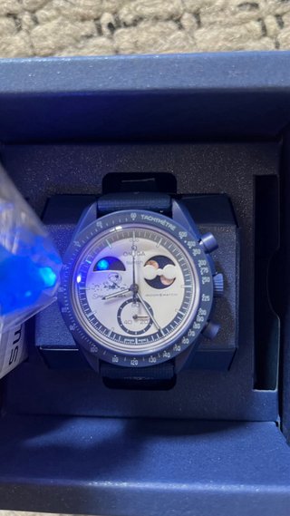 Swatch Mission to Earthphase Moonshine Gold