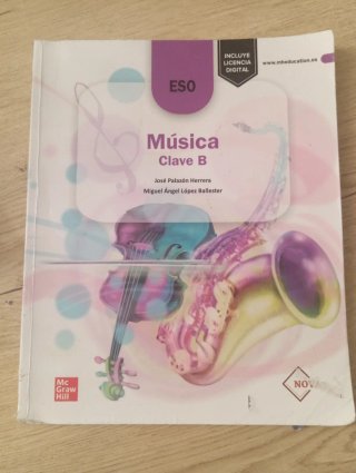 Libro Música 3 ESO Clave B