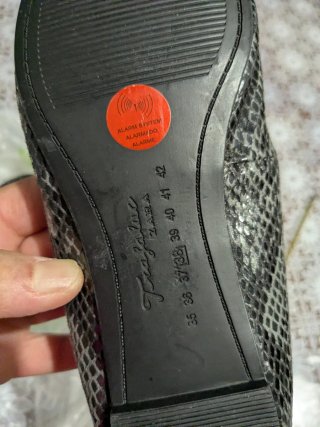 Ballerine Zara nere e grigie