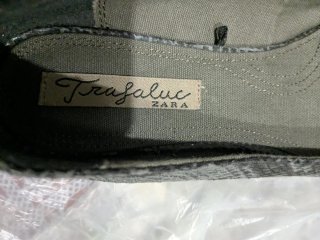 Ballerine Zara nere e grigie