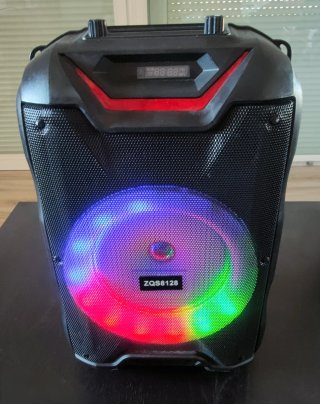 Altavoz Karaoke Sing-e ZQS8128 con Luces LED