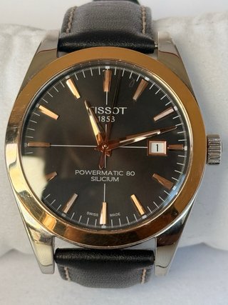 Tissot Gentleman Automático Bisel Oro 18K