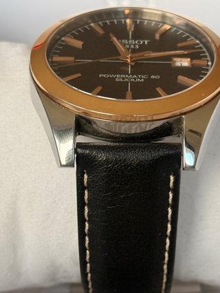 Tissot Gentleman Automático Bisel Oro 18K