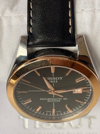 Tissot Gentleman Automático Bisel Oro 18K