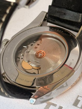 Tissot Gentleman Automático Bisel Oro 18K