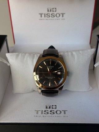 Tissot Gentleman Automático Bisel Oro 18K