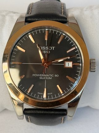 Tissot Gentleman Automático Bisel Oro 18K