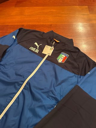 Giacca a vento Puma Italia L nuova con cartellino