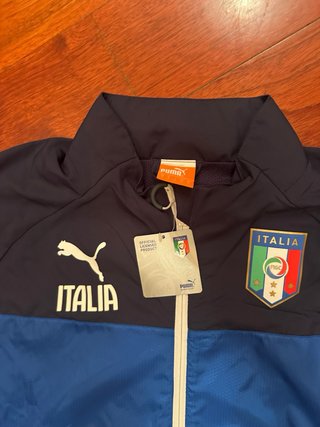 Giacca a vento Puma Italia L nuova con cartellino