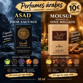 Perfume ASAD inspirado en Dior Sauvage