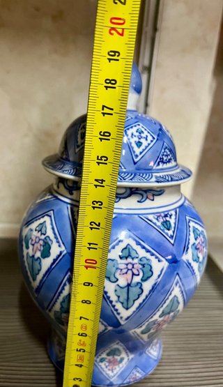 Conjunto 5 tibores orientales cerámica