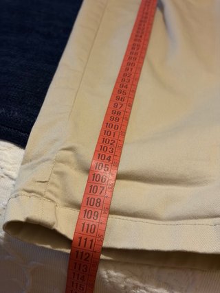 Pantalón Mango Talla 44 Beige