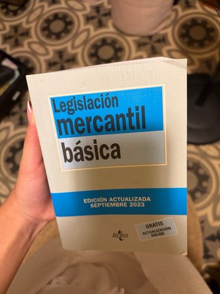Legislación mercantil básica