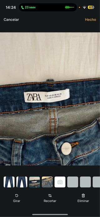 Vaqueros ZARA hombre