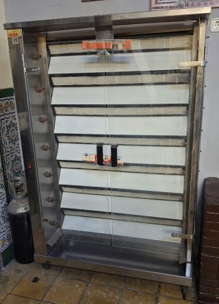 Asador de pollo profesional